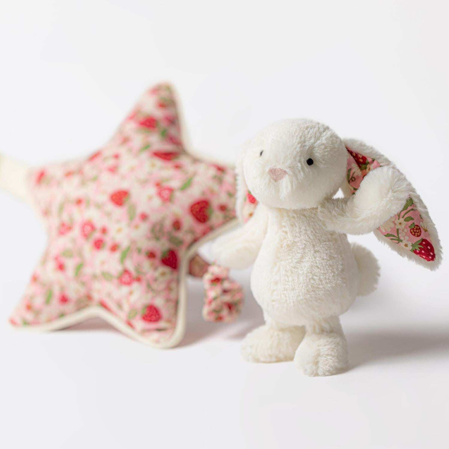 Musik-Mobile Hase "Blossom Berry" - 18 cm (Creme)