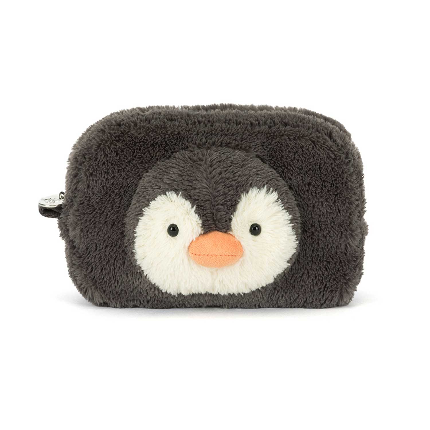 Mäppchen "Peanut Penguin" - 19 cm (Dunkelgrau) Jellycat