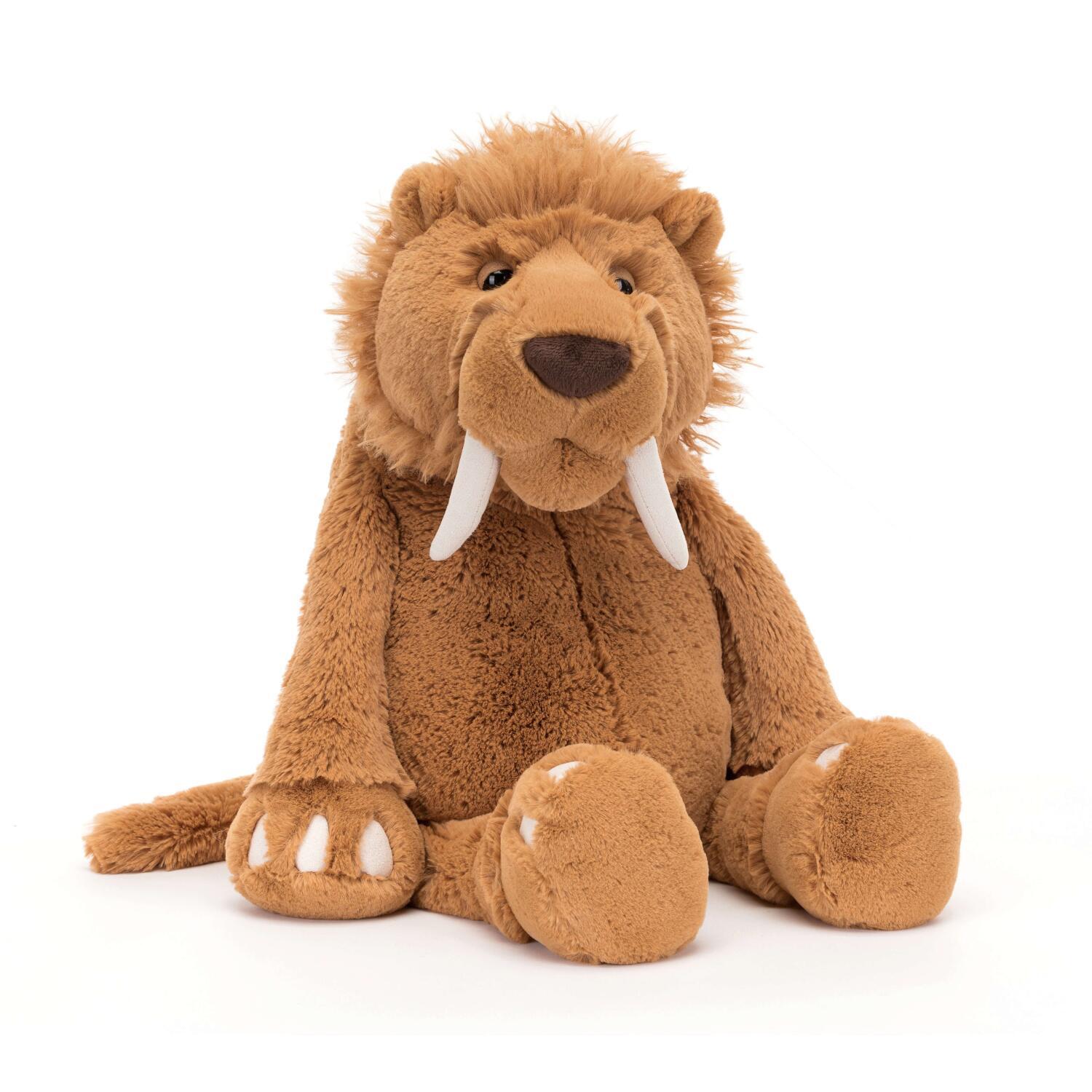 Kuscheltier Säbelzahntiger "Stellan" (Braun)