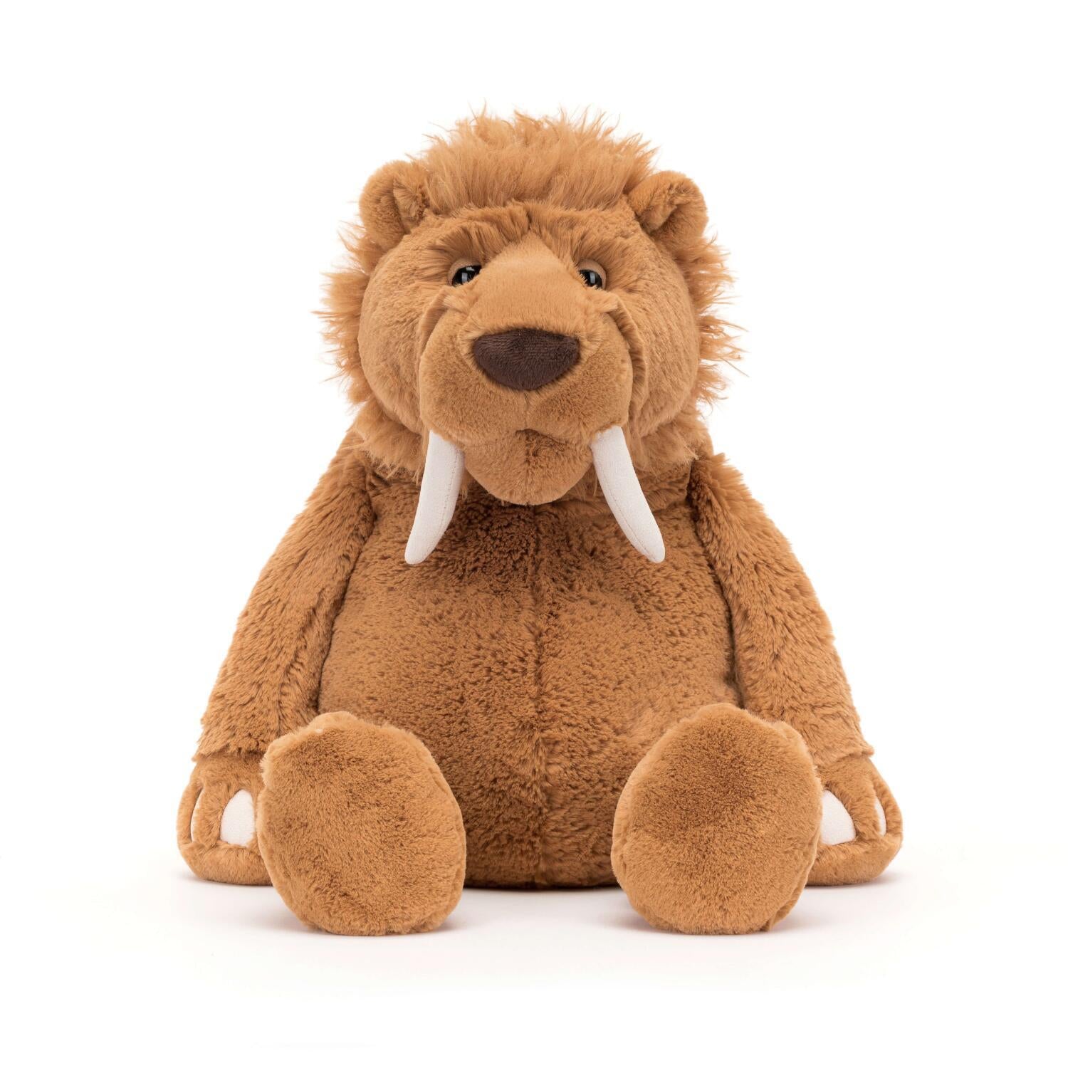 Kuscheltier Säbelzahntiger "Stellan" (Braun)