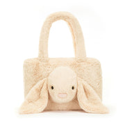 Kuscheltier Tasche "Smudge Rabbit" - 24x36x8 cm (Creme)