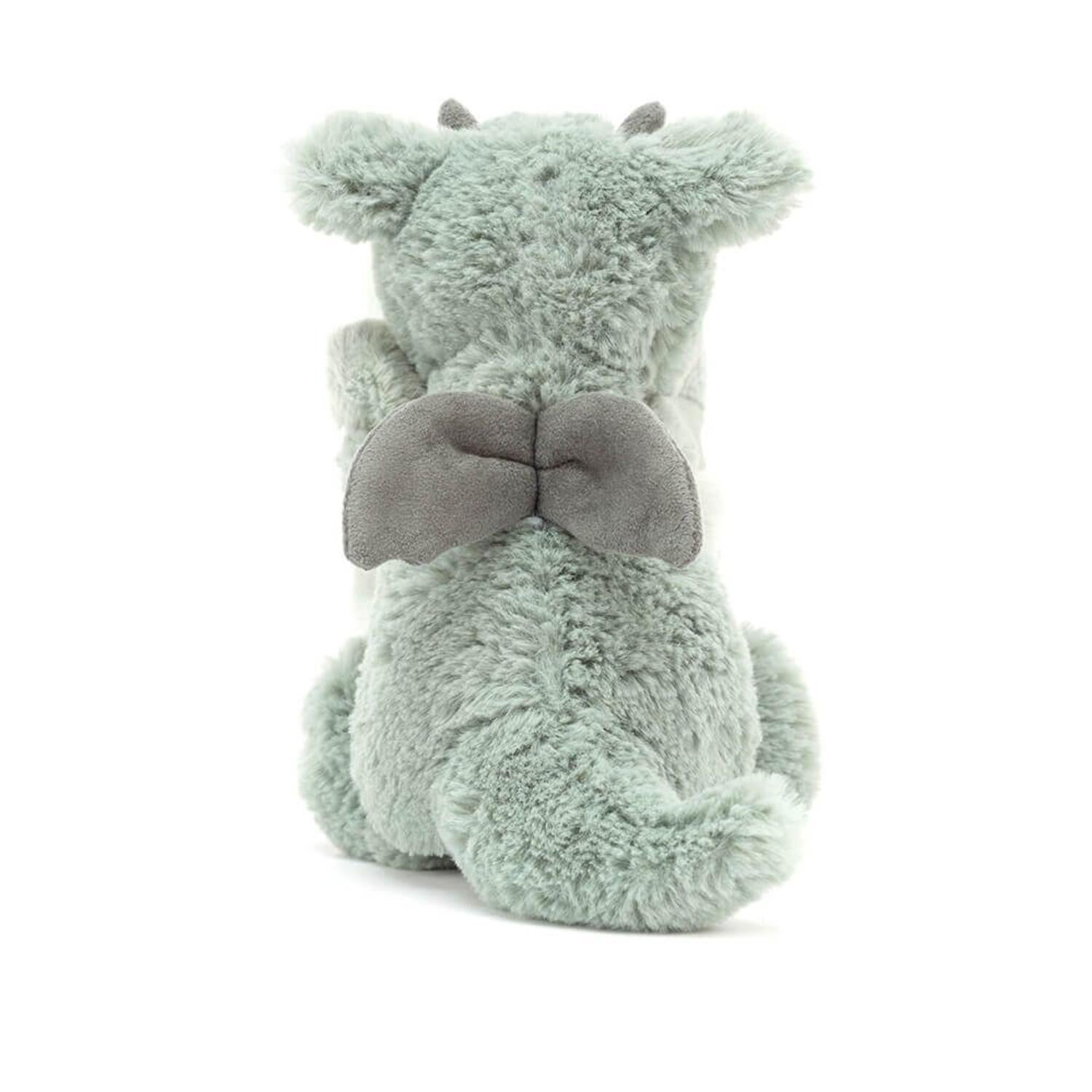 Kuscheltier Drache mit Schmusedecke "Bashful Soother" (Grün)