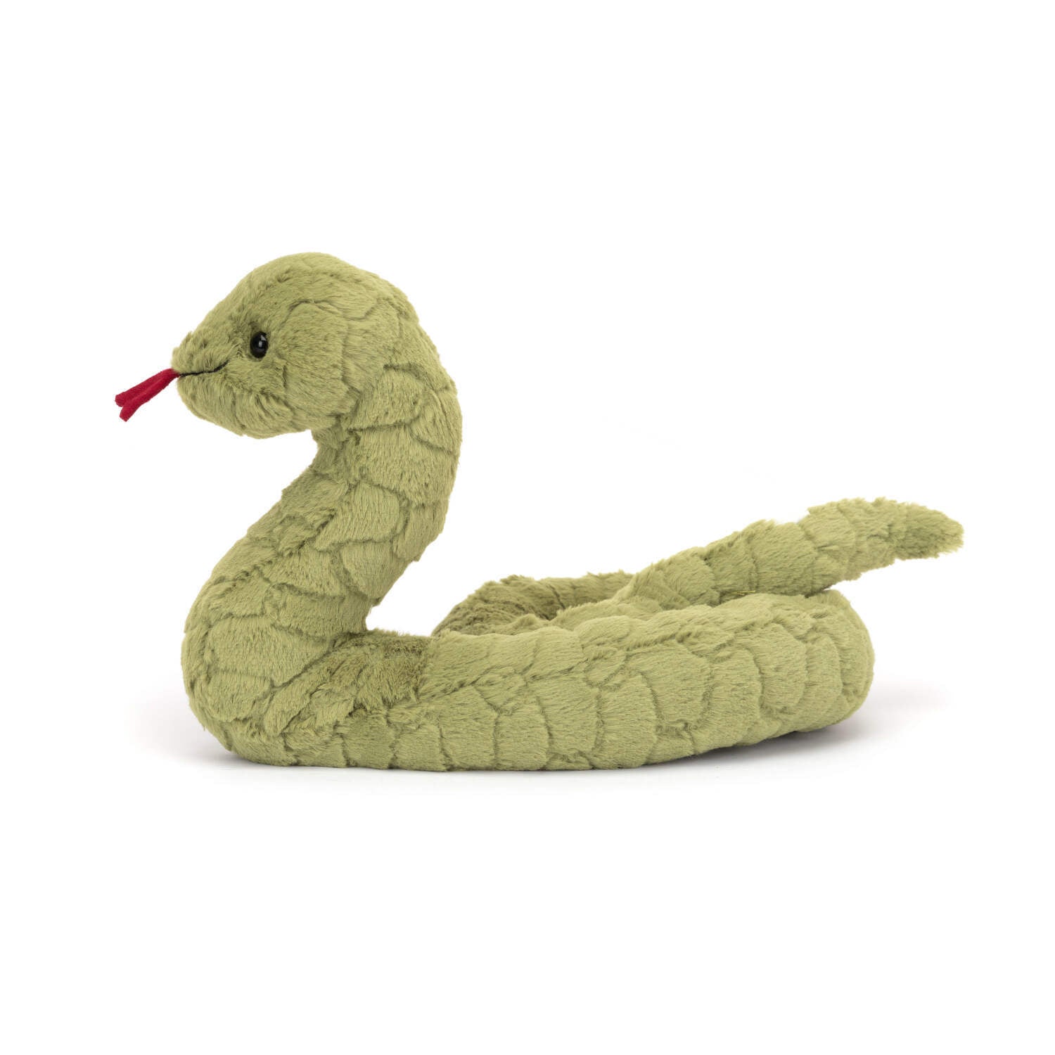 Kuscheltier Schlange "Stevie" - 18 cm (Grün)