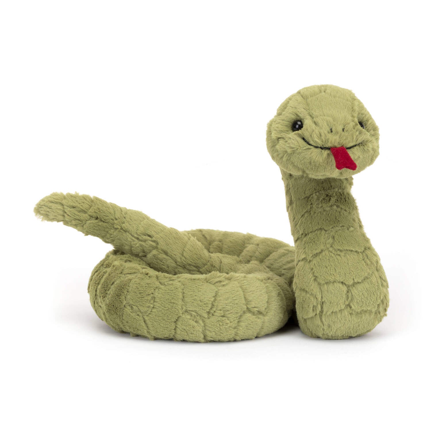 Kuscheltier Schlange "Stevie" - 18 cm (Grün)