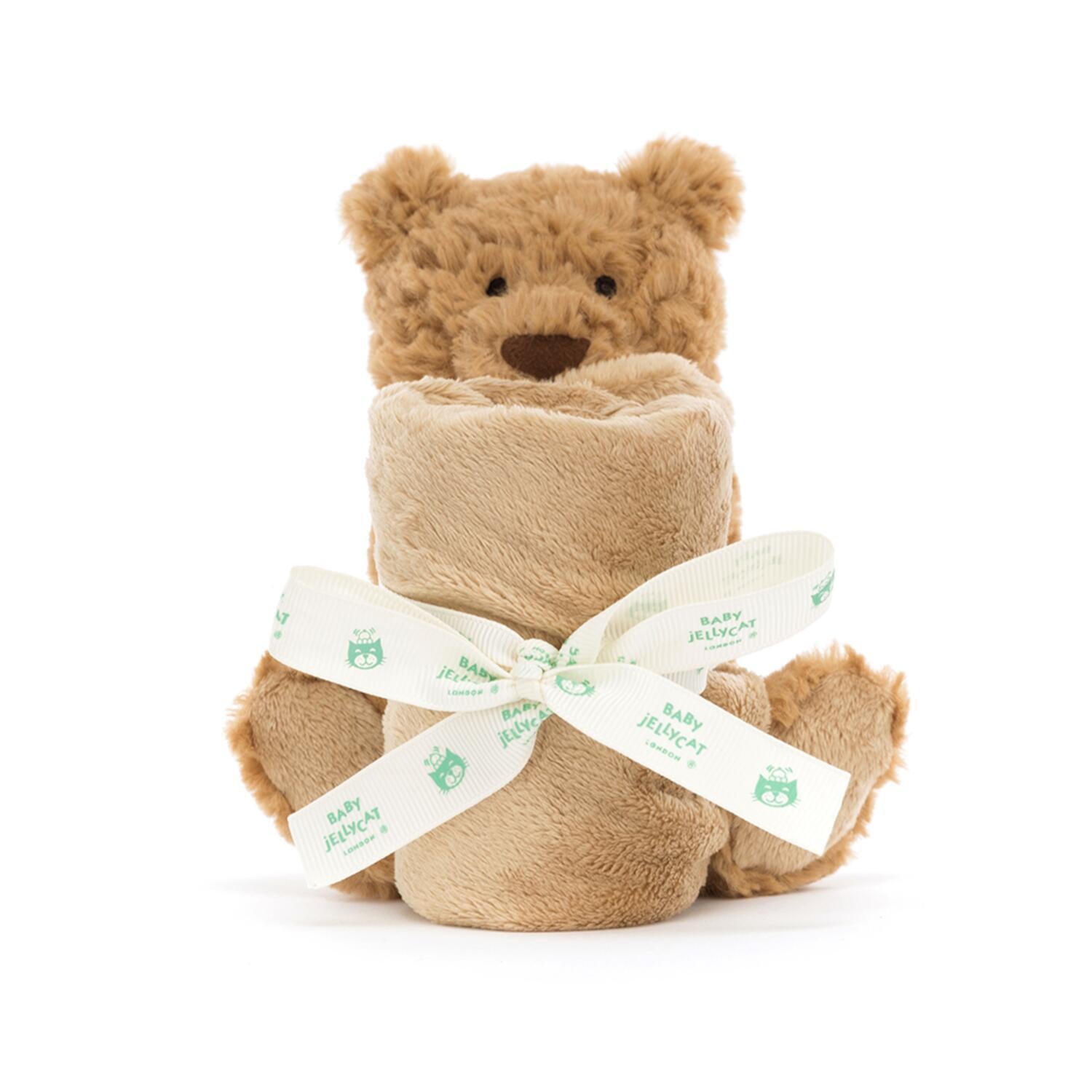 Kuscheltier Bär mit Schmusedecke "Bartholomew" - 34 cm (Braun)