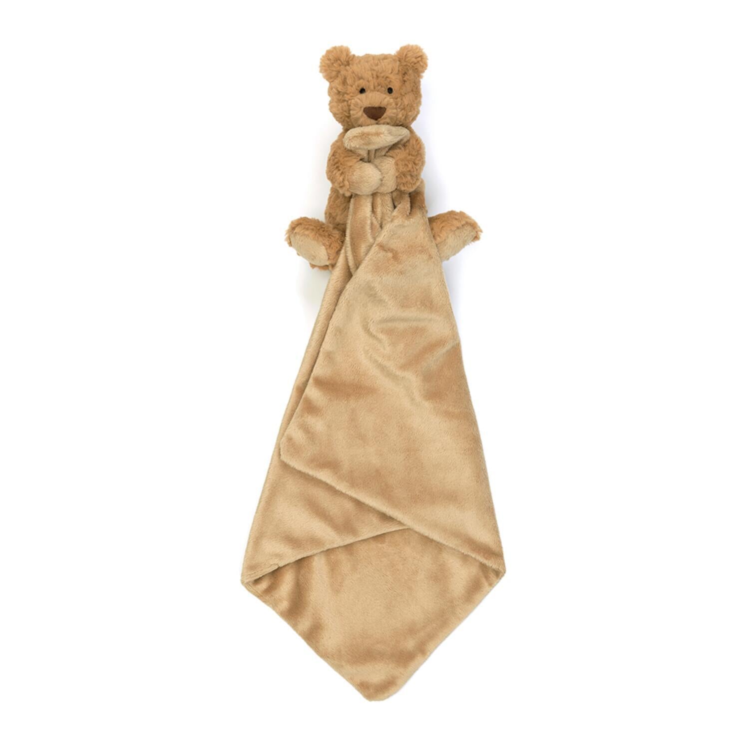 Kuscheltier Bär mit Schmusedecke "Bartholomew" - 34 cm (Braun)