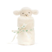 Kuscheltier Lamm mit Schmusedecke "Bashful" - 15x34x34 cm (Creme)