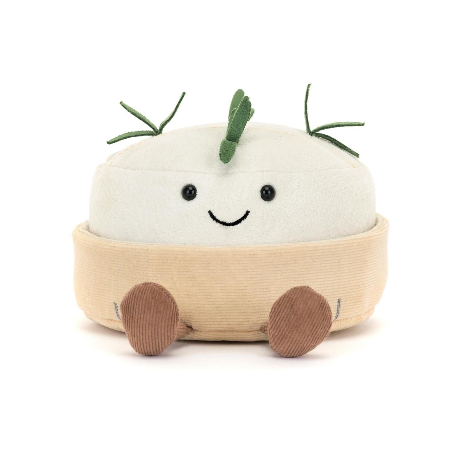 Kuscheltier Camembert "Amuseable" - 13 cm (Weiß/Creme)