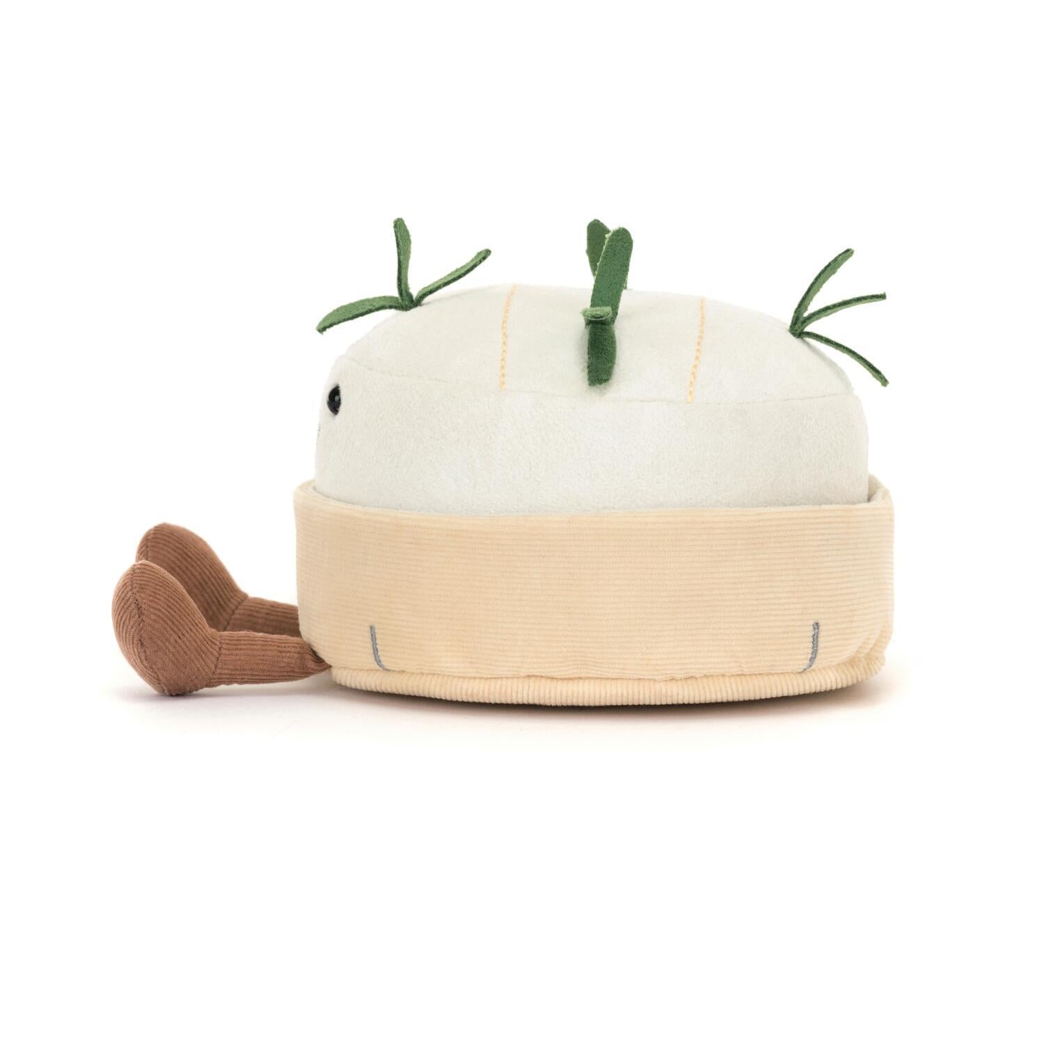 Kuscheltier Camembert "Amuseable" - 13 cm (Weiß/Creme)