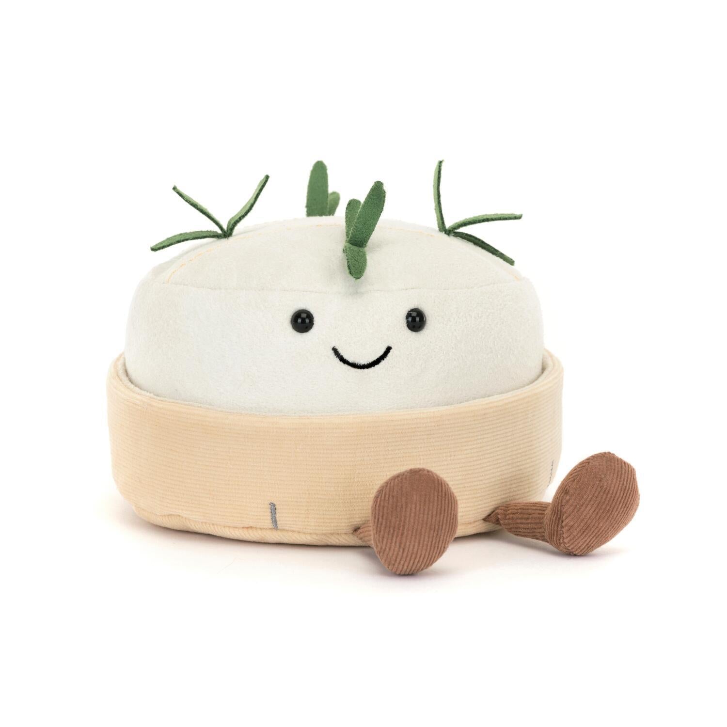 Kuscheltier Camembert "Amuseable" - 13 cm (Weiß/Creme)