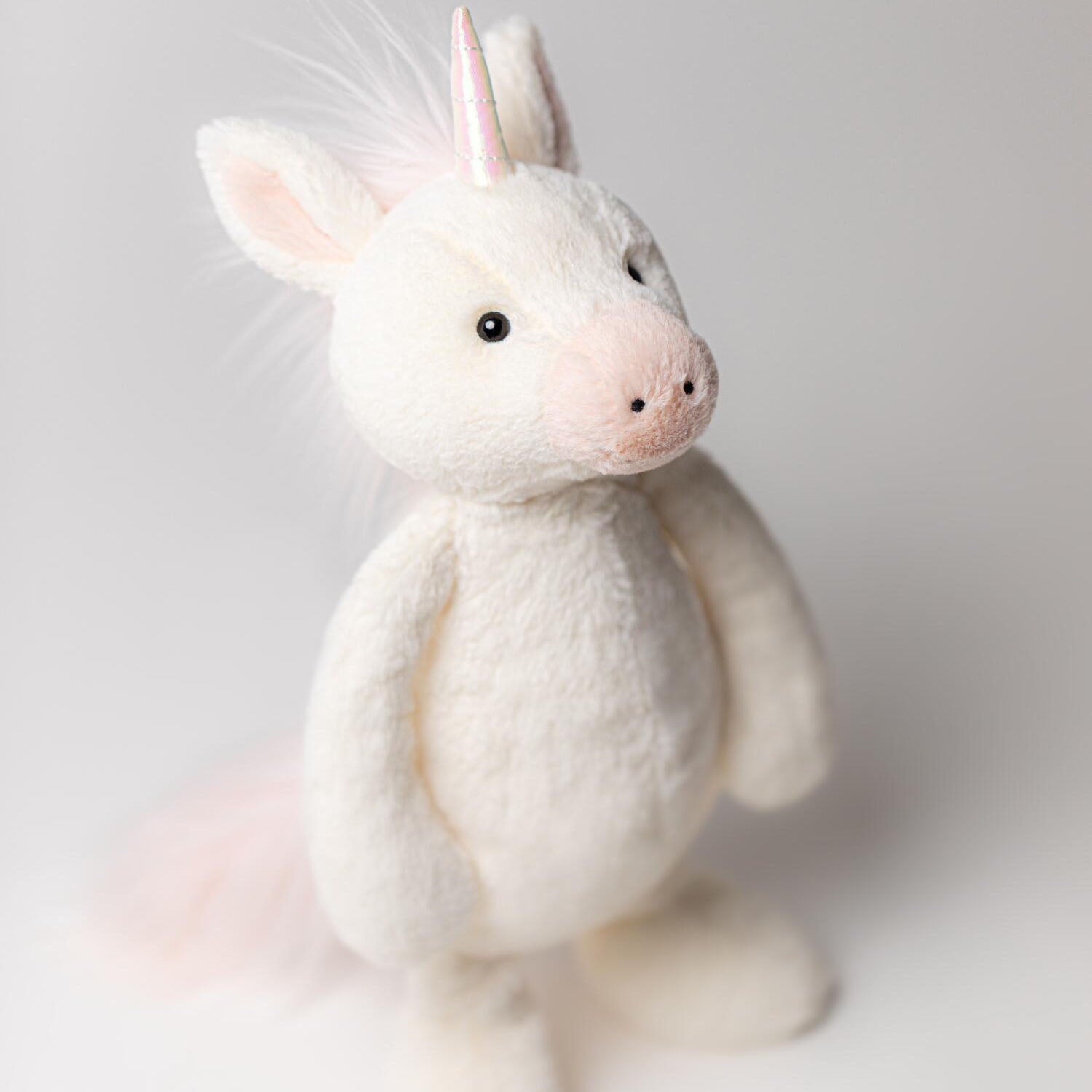 Kuscheltier Einhorn "Bashful Original" - 31 cm (Creme)