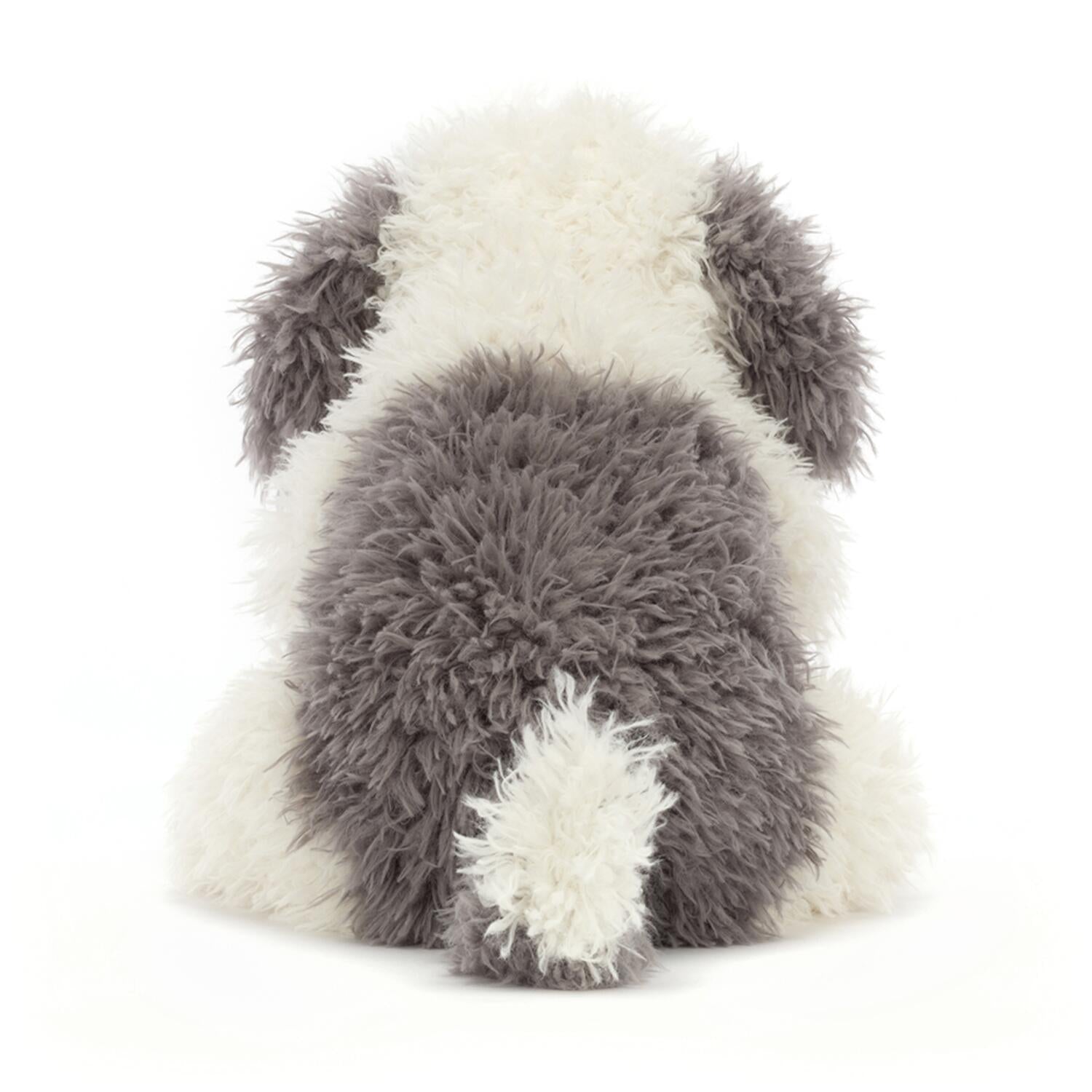 Kuscheltier Schäferhund "Floofie Sheepdog" - 16 cm (Weiß/Grau)