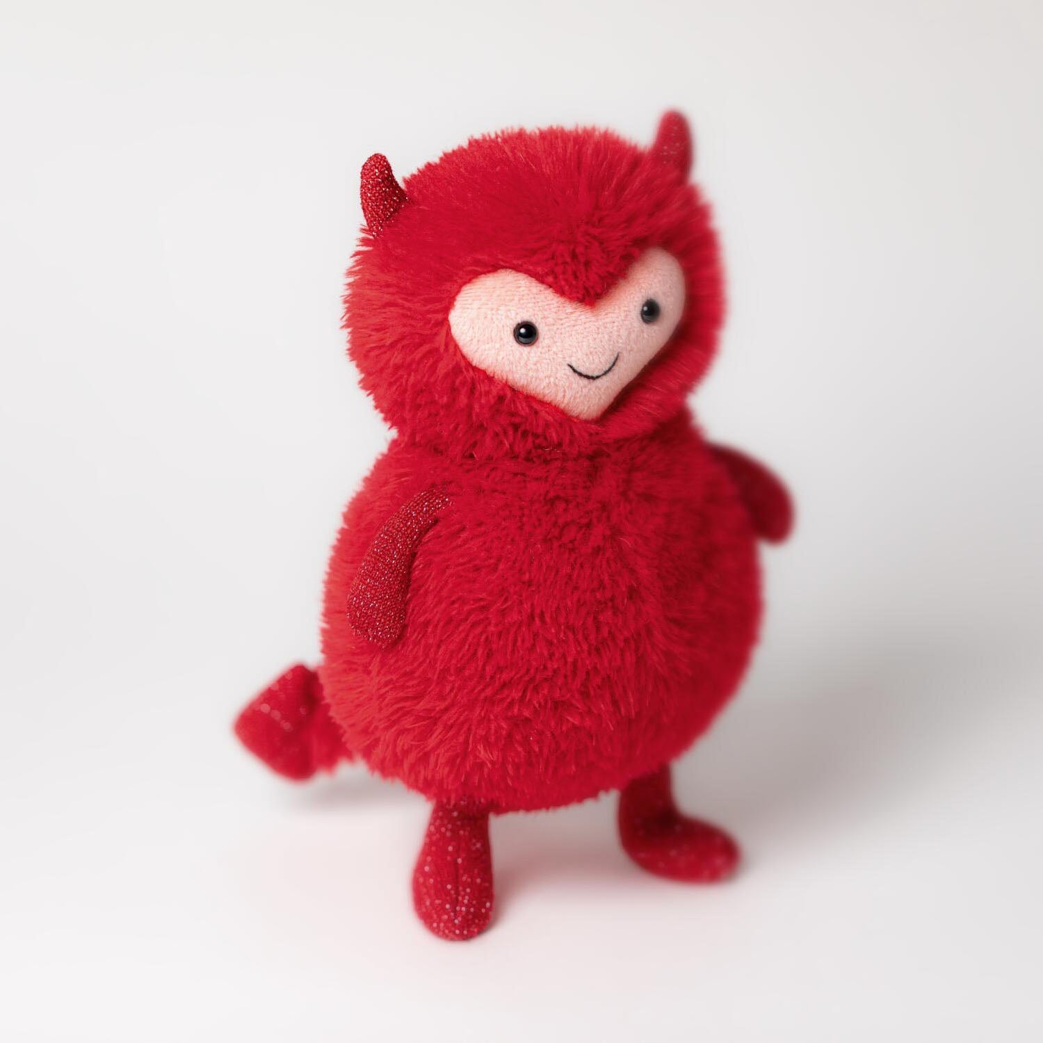 Kuscheltier "Hugg McSnugg" - 22 cm (Rot)