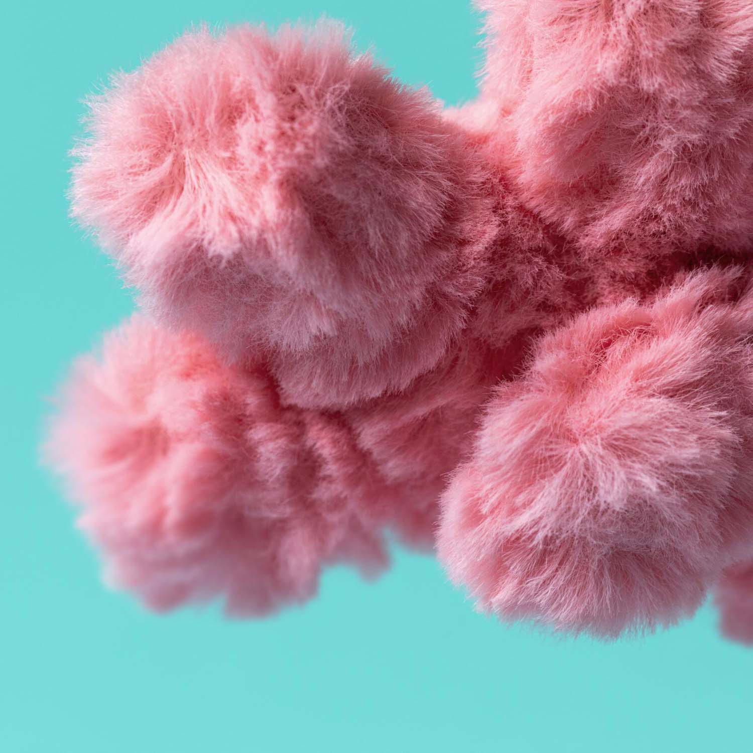 Kuscheltier Koralle „Amuseables“ mit weichen pinken Armen und Pfoten