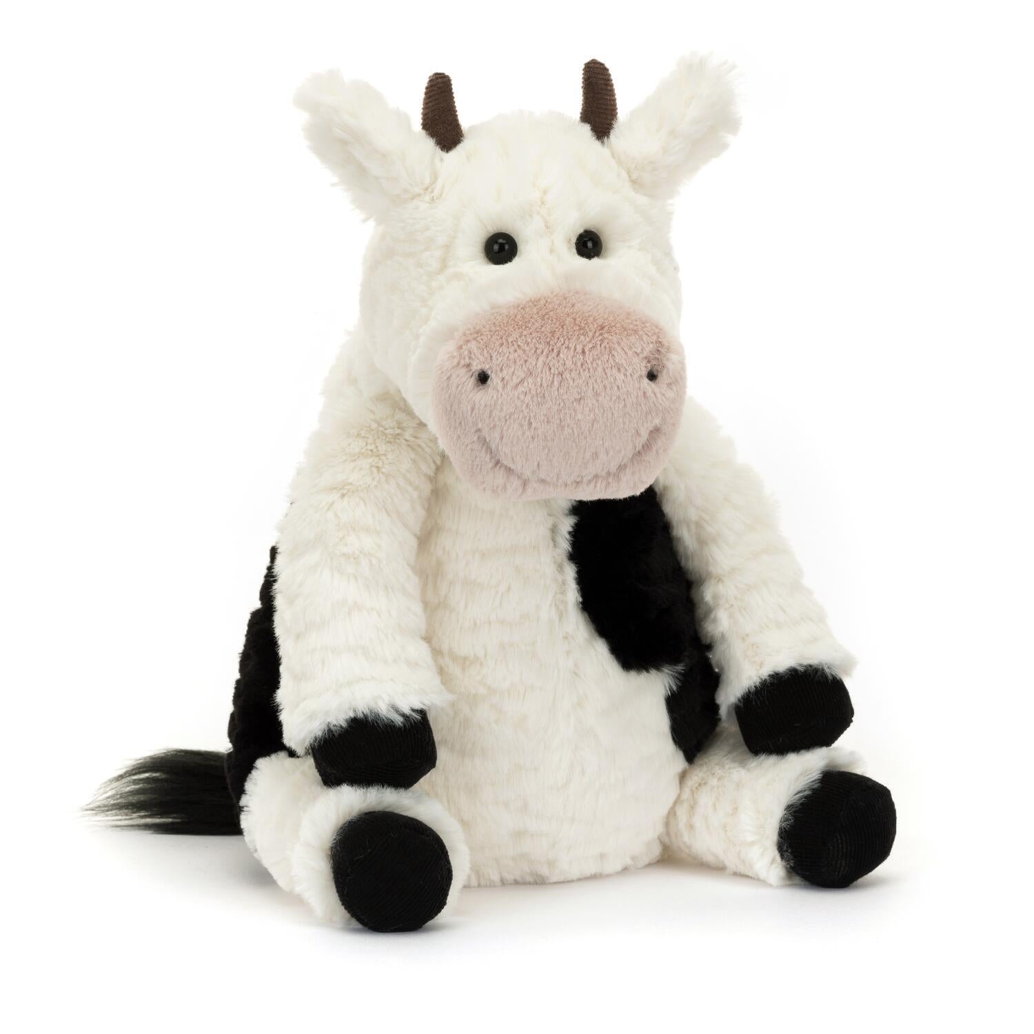 Kuscheltier Kuh "Mooliet" - 24 cm (Weiß/Schwarz)