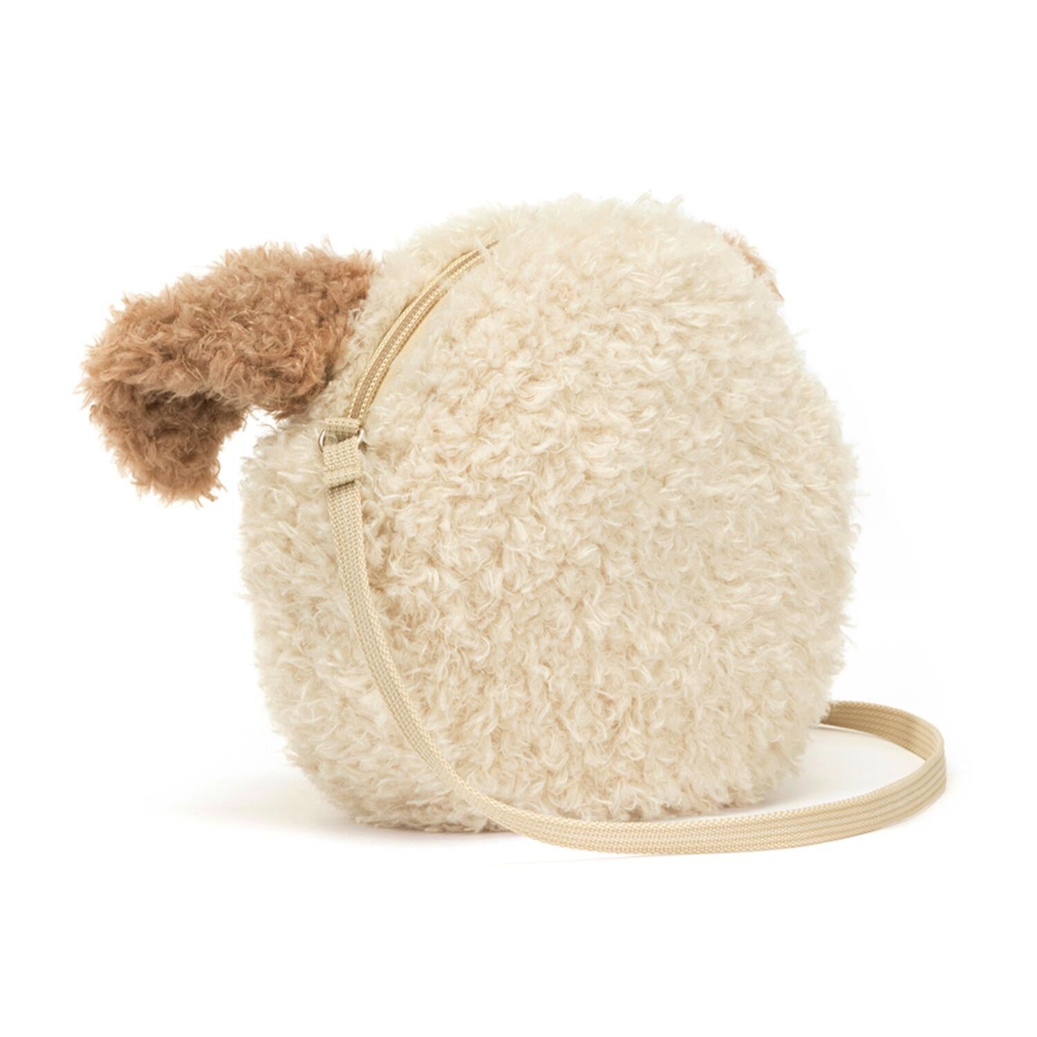 Kuscheltier Tasche "Little Pup" - 19 cm (Creme)
