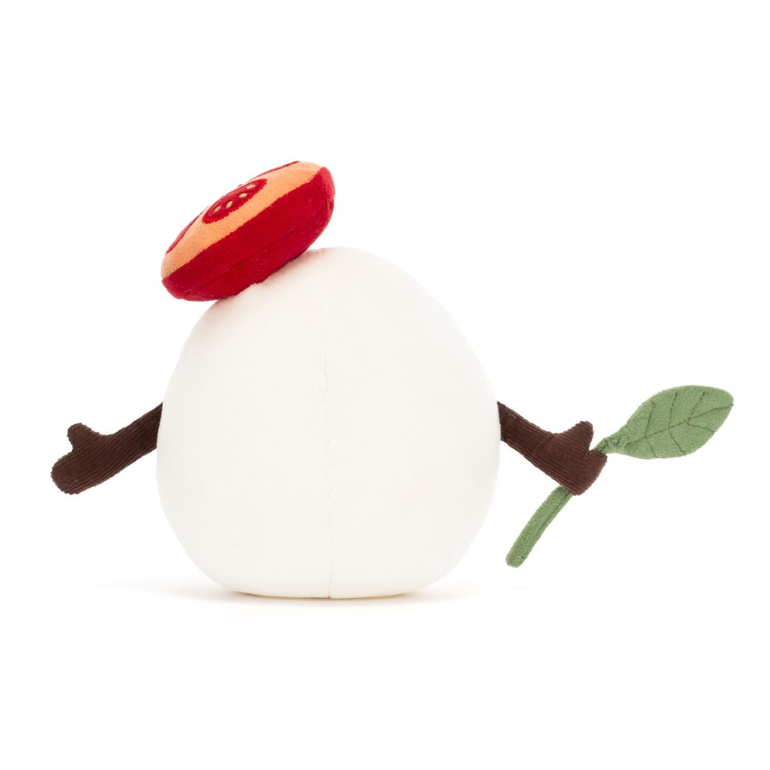 Kuscheltier Mozzarella "Amuseable" - 14 cm (Creme)