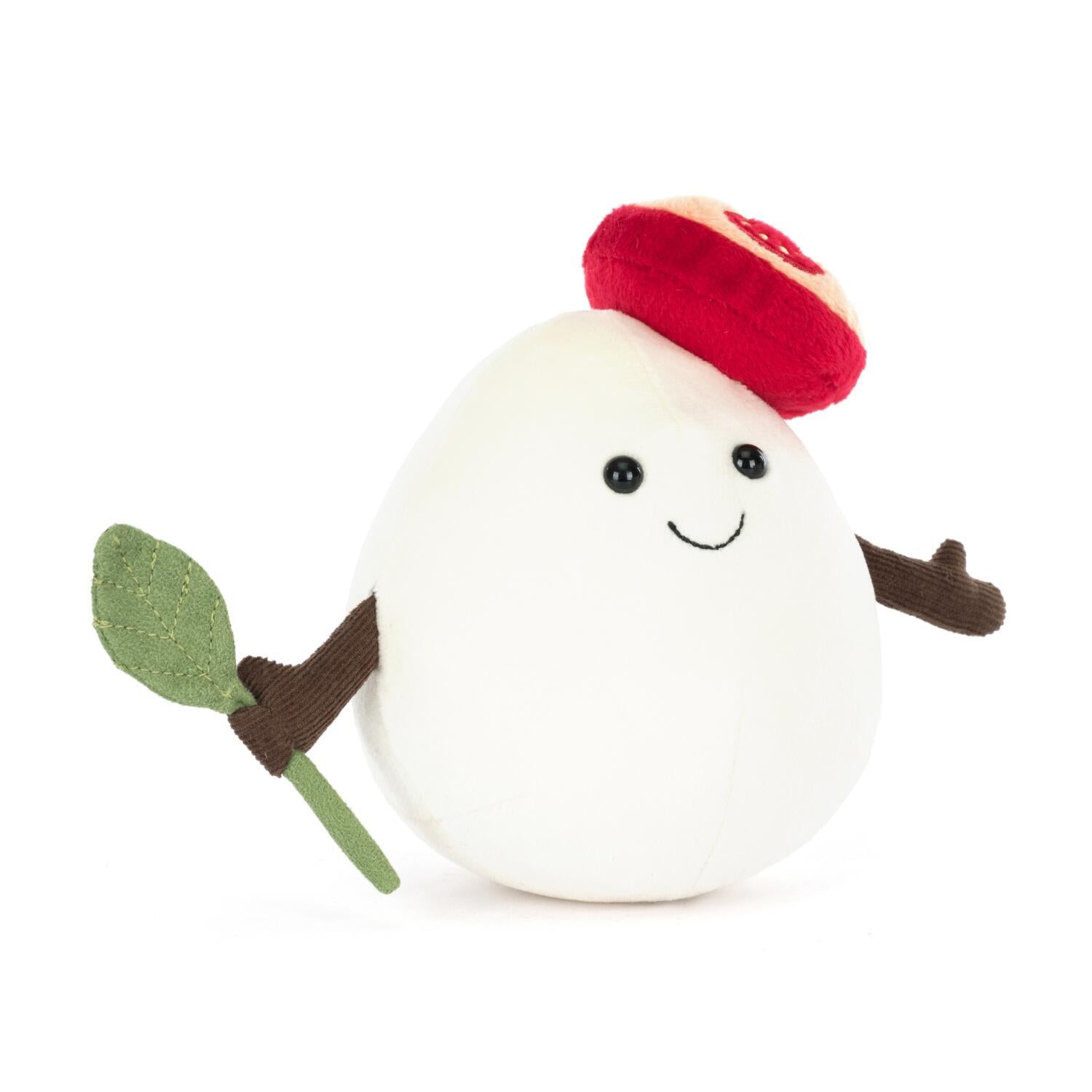 Kuscheltier Mozzarella "Amuseable" - 14 cm (Creme)