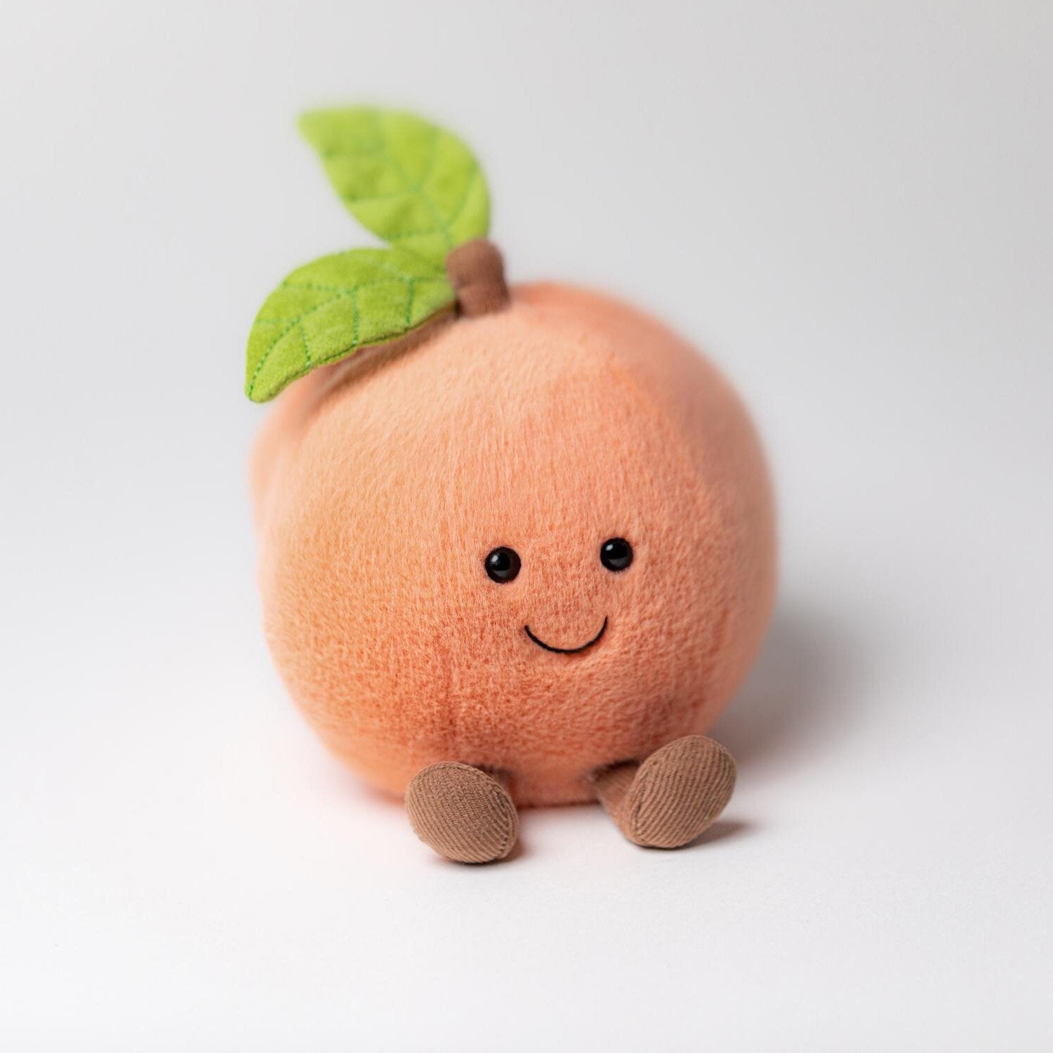 Kuscheltier Pfirsich "Amuseables" - 14 cm (Orange)