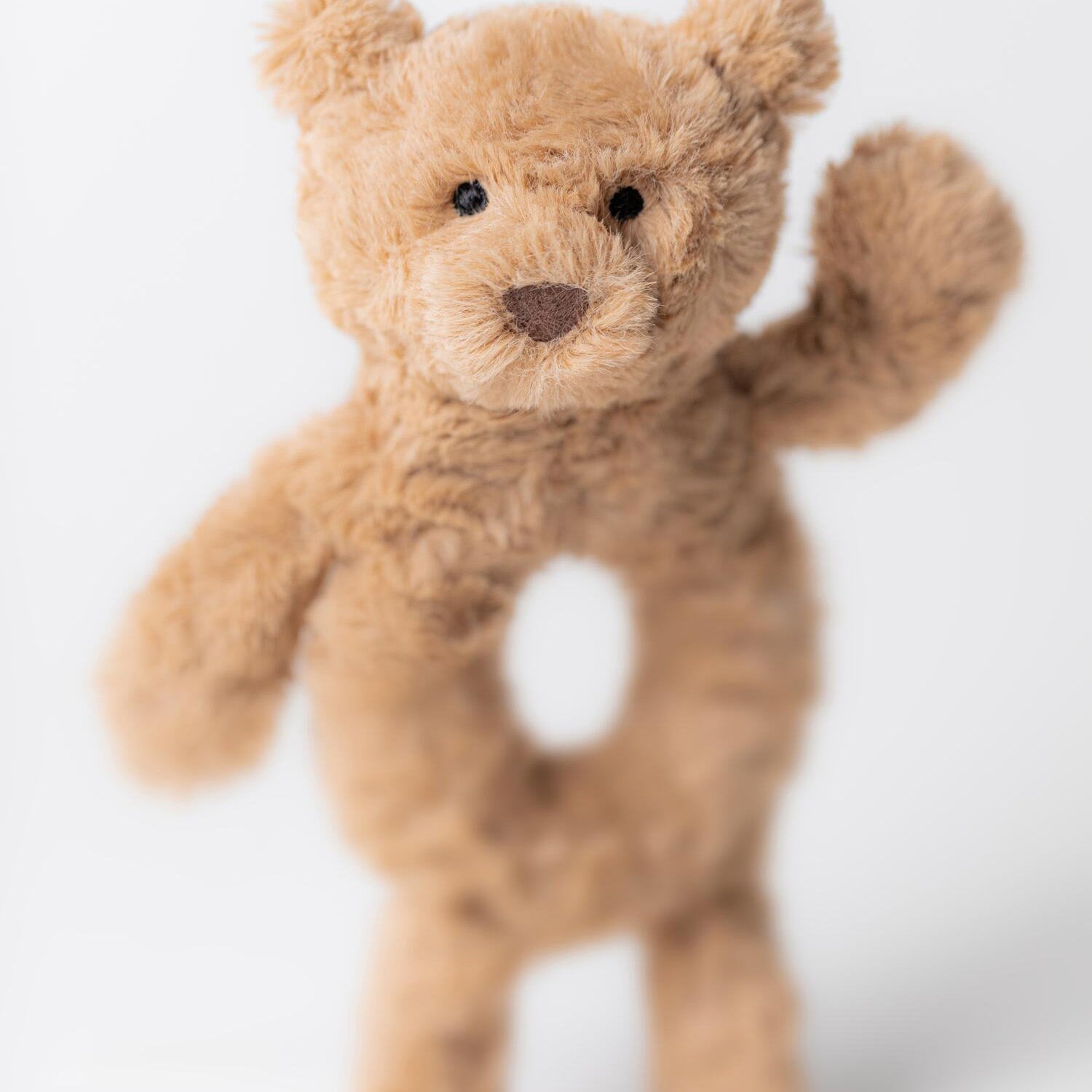 Rassel Bär "Bartholomew" - 2x8x18 cm (Braun)