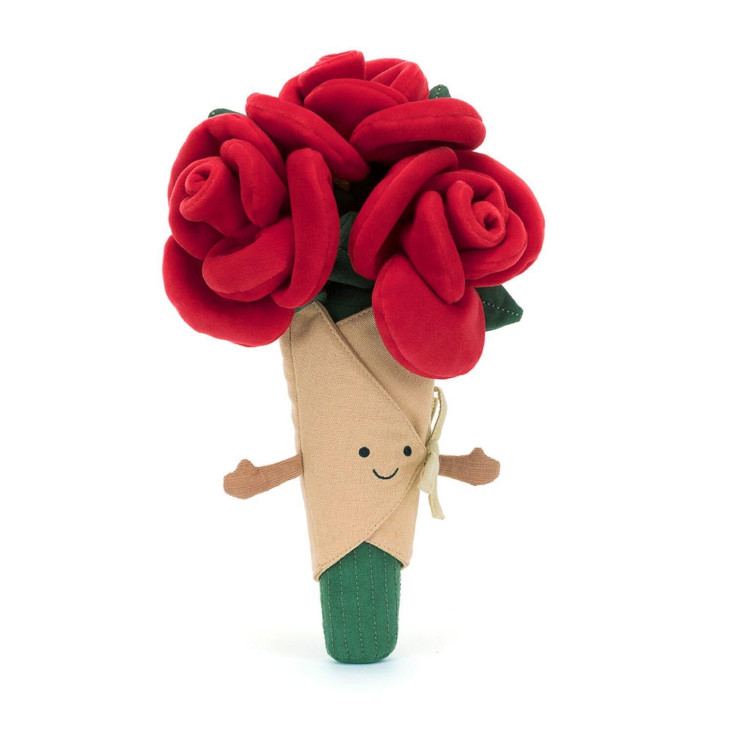 Kuscheltier Rosen Bouquet "Amuseable" - 30 cm (Rot) Jellycat
