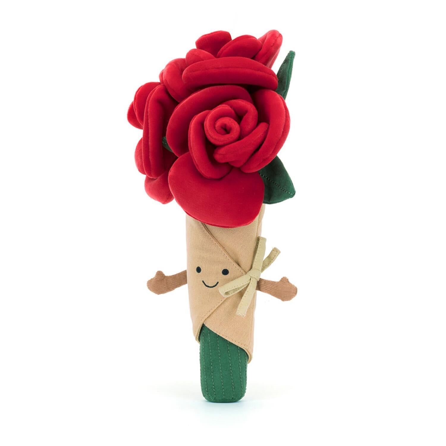 Kuscheltier Rosen Bouquet "Amuseable" - 30 cm (Rot) Jellycat