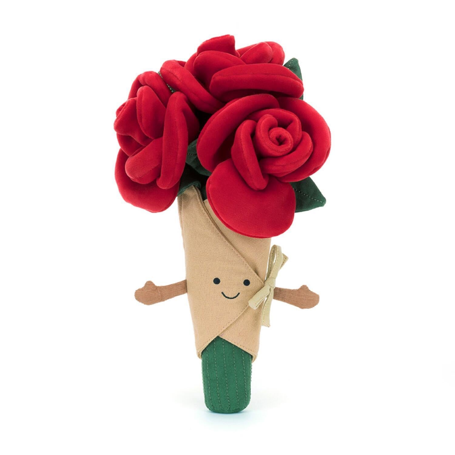 Kuscheltier Rosen Bouquet "Amuseable" - 30 cm (Rot) Jellycat