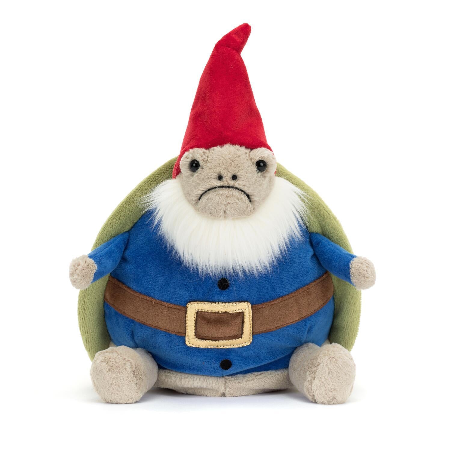 Kuscheltier Schildkröte "Timmy Turtle - Gartenzwerg" - 28 cm (Bunt)