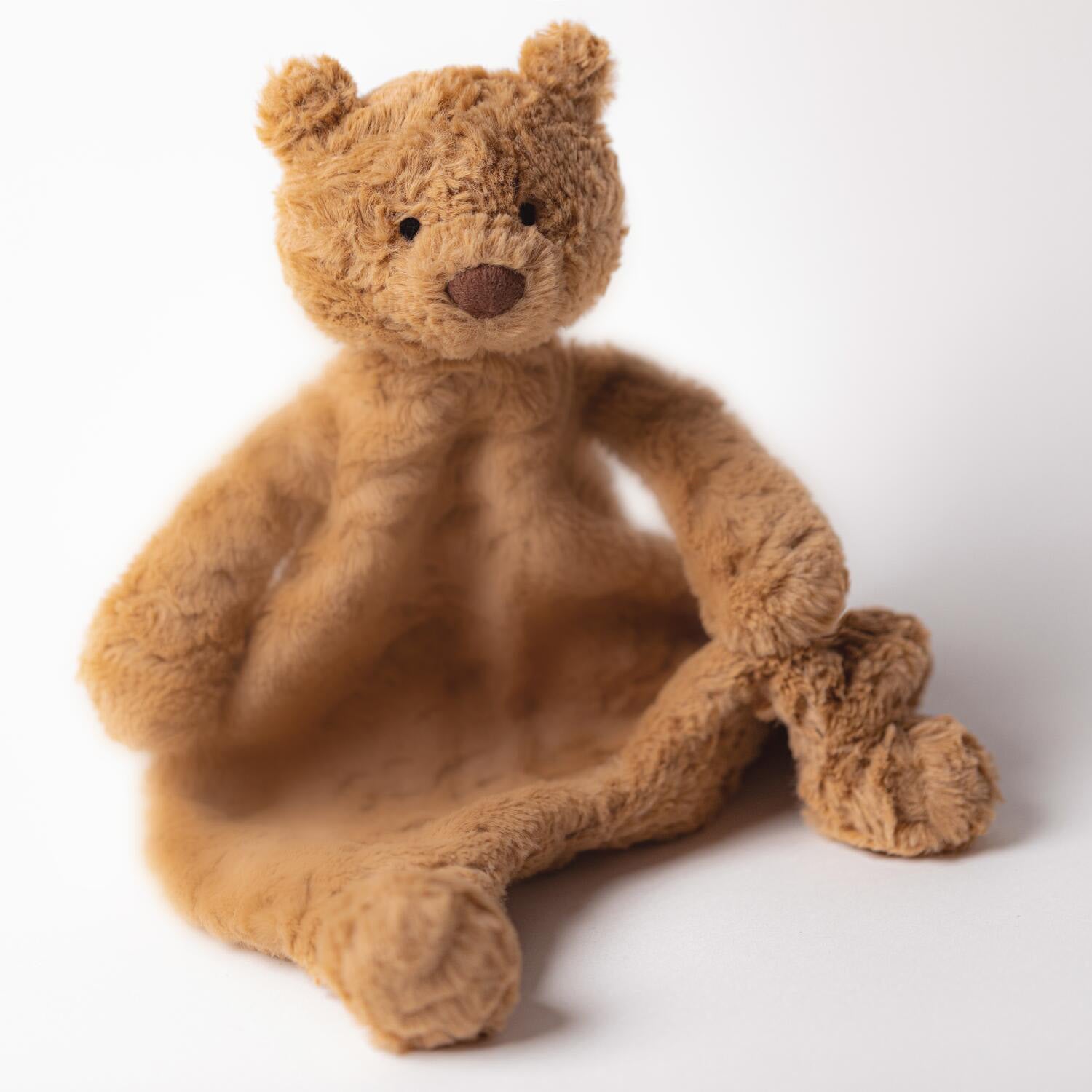 Schmusetuch Bär "Bartholomew" - 22x28 cm (Braun)