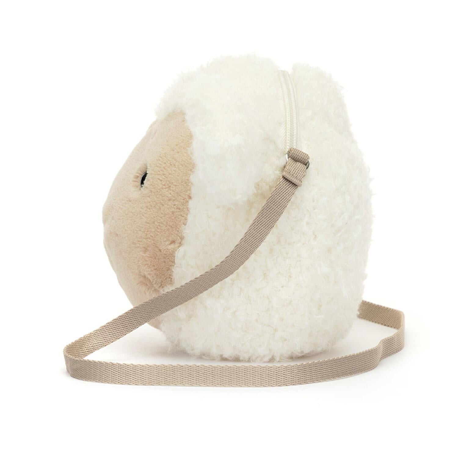 Tasche "Lämmchen" - 19 cm (Creme)