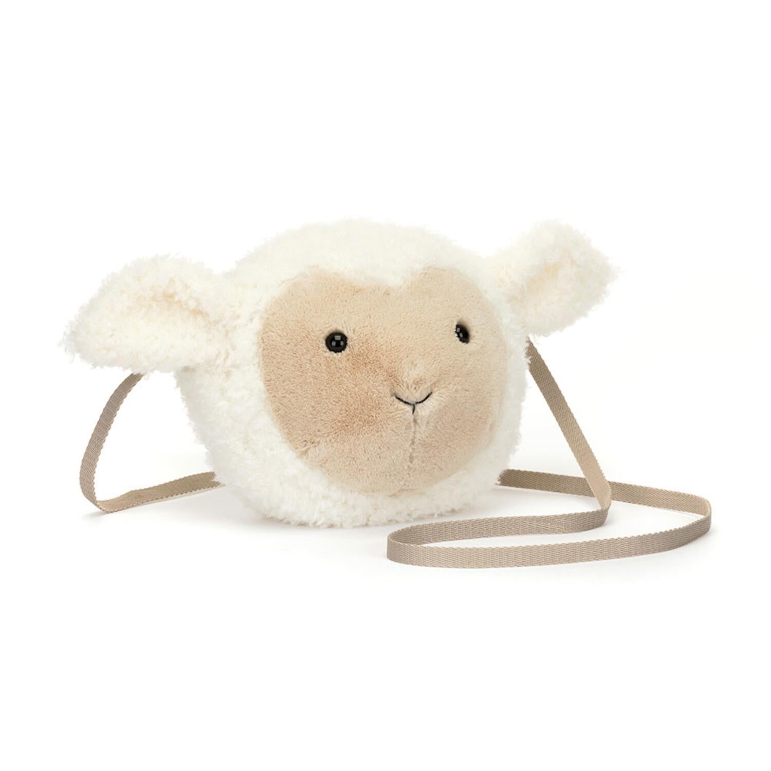 Tasche "Lämmchen" - 19 cm (Creme)