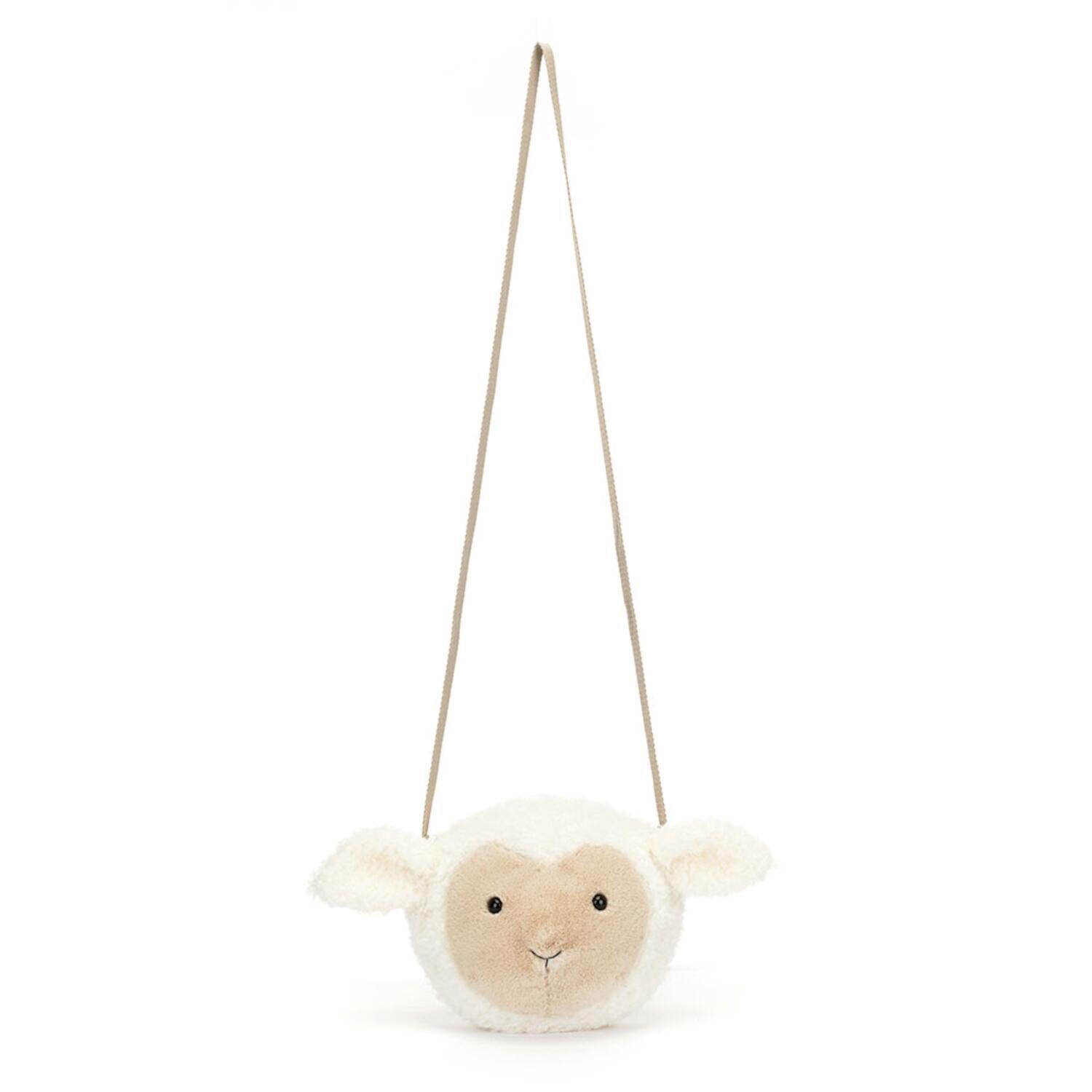 Tasche "Lämmchen" - 19 cm (Creme)