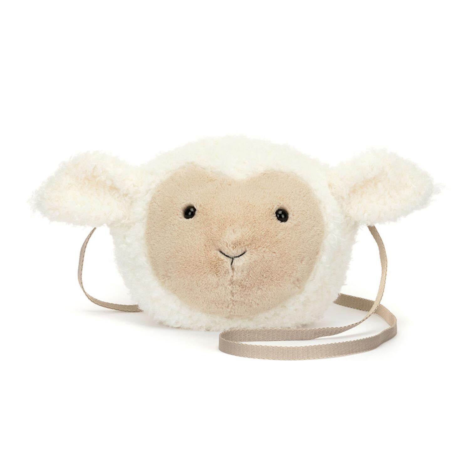 Tasche "Lämmchen" - 19 cm (Creme)