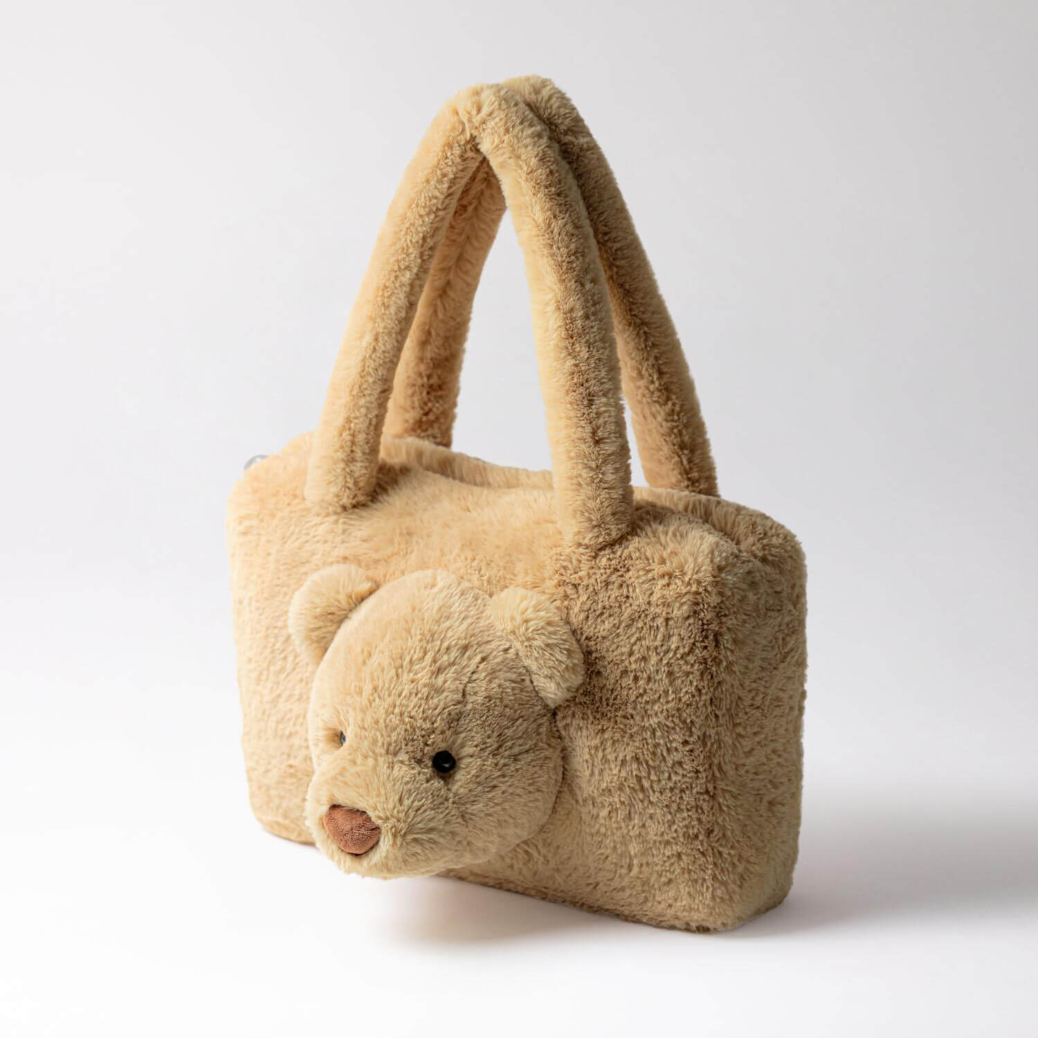 Kuscheltier Tasche "Smudge Bear" - 24x36x8 cm (Beige)