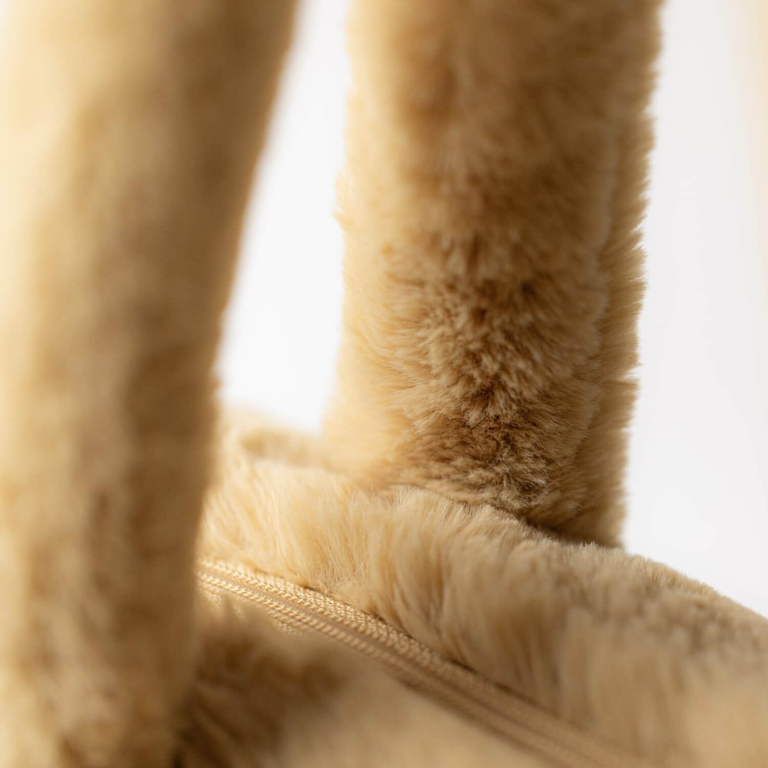 Kuscheltier Tasche "Smudge Bear" - 24x36x8 cm (Beige)