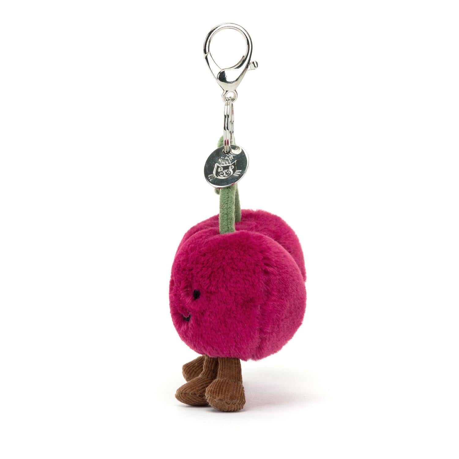 Taschenanhänger Kirsche "Amuseable" - 16 cm (Rot/Grün) Jellycat
