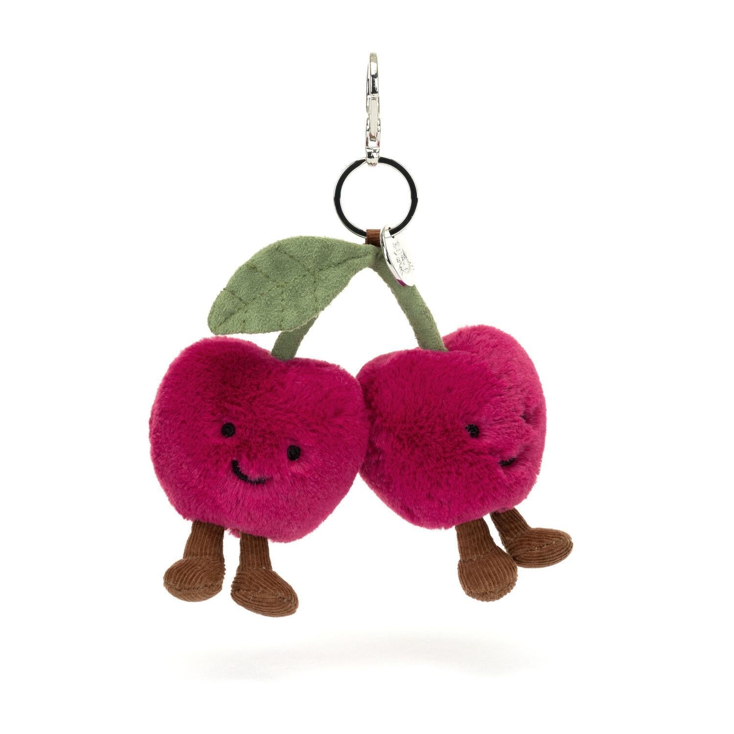 Taschenanhänger Kirsche "Amuseable" - 16 cm (Rot/Grün) Jellycat
