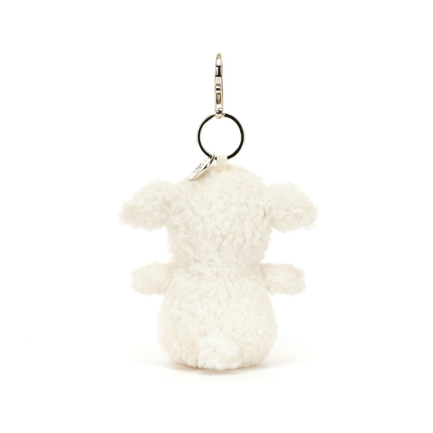 Taschenanhänger "Lämmchen" - 17 cm (Creme)