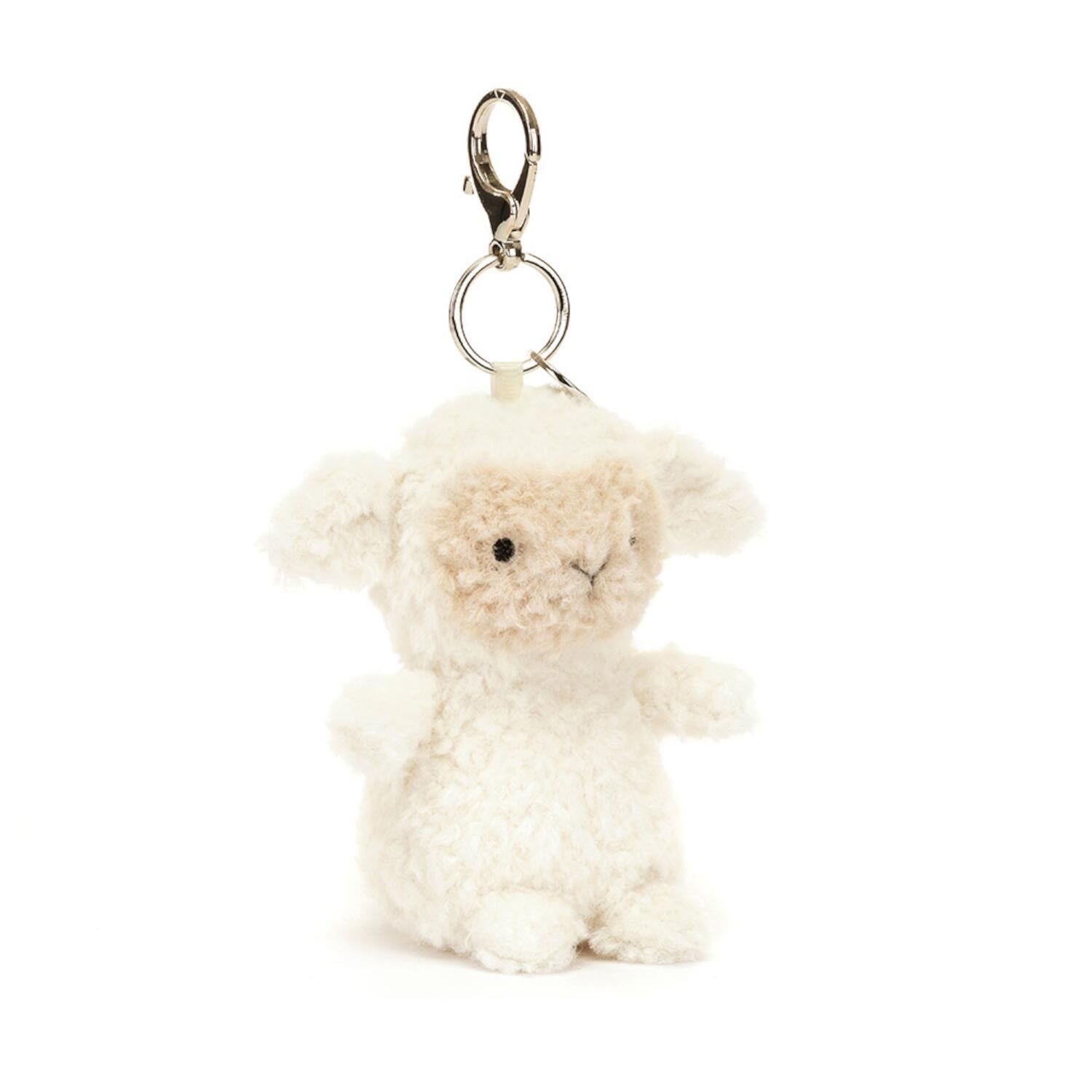 Taschenanhänger "Lämmchen" - 17 cm (Creme)