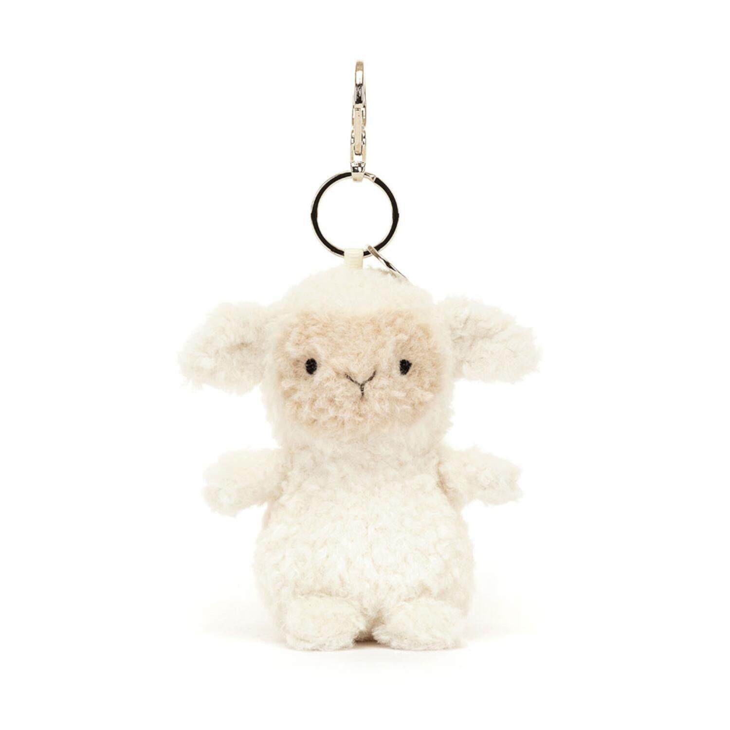 Taschenanhänger "Lämmchen" - 17 cm (Creme)