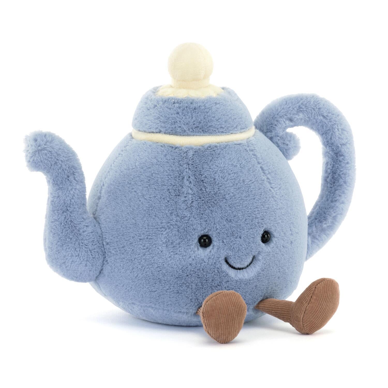 Jellycat Kuscheltier Vicky Teekanne "Amuseable" - 20 cm (Blau)