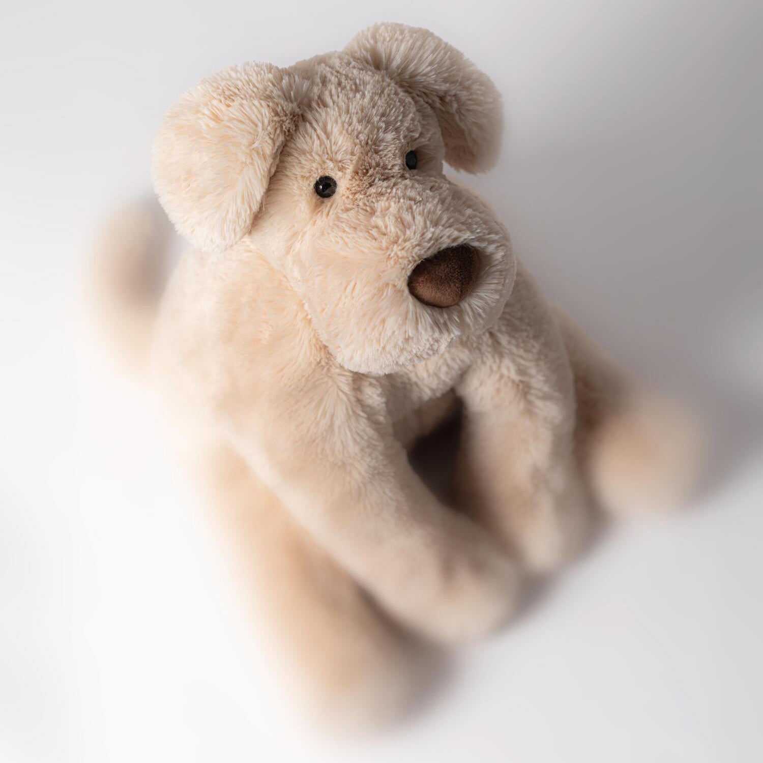 Kuscheltier Hund "Wanderlust" - 36 cm (Creme)