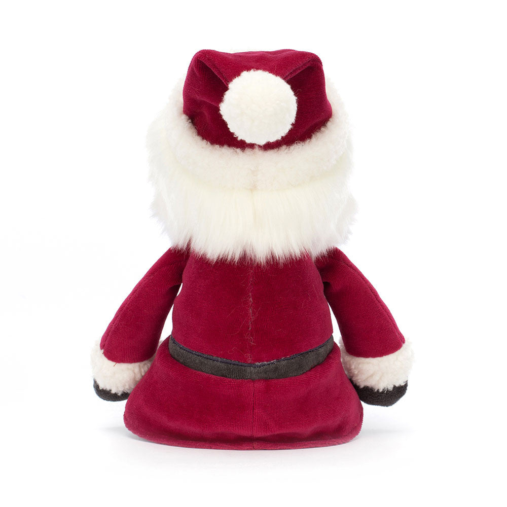 Kuscheltier Weihnachtsmann "Jolly Santa" - 60 cm (Weiß/Rot)