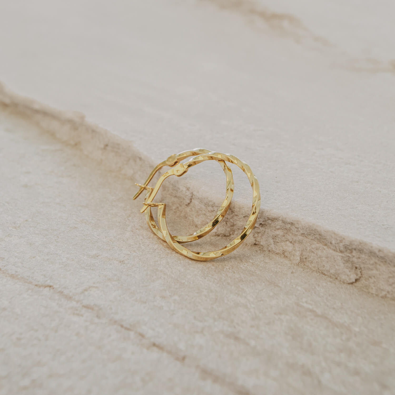Creole "Marina" - 2,4 cm (Gold)