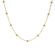 Kette "Marie" mit Kugeln - 40-45,5 cm (Gold)