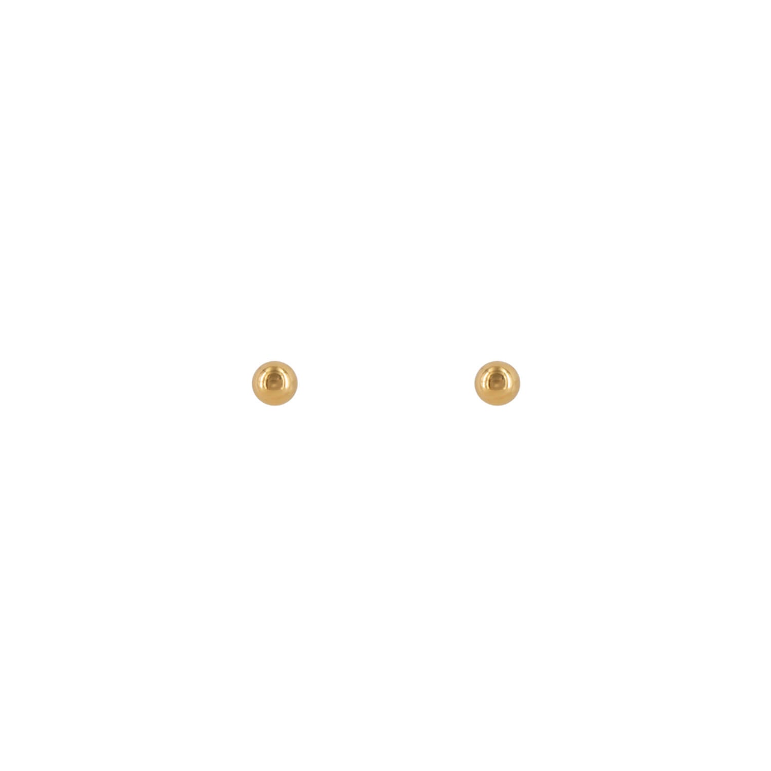 Ohrstecker "Marie" mit Kugel (Gold)
