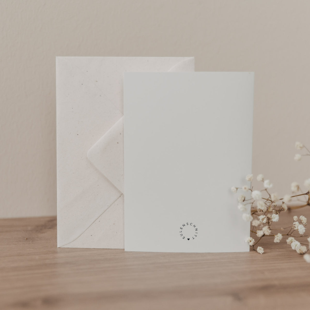 Klappkarte "Weihnachtsmädchen" - 10,5 x 14,8 cm (Weiß)