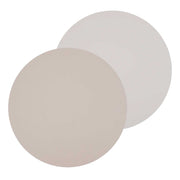 Wendbares Platzset "Herz" - 35 cm (Creme)