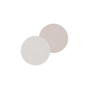 Wendbare Untersetzer "Herz" im 2er-Set - 11,2 cm (Creme)