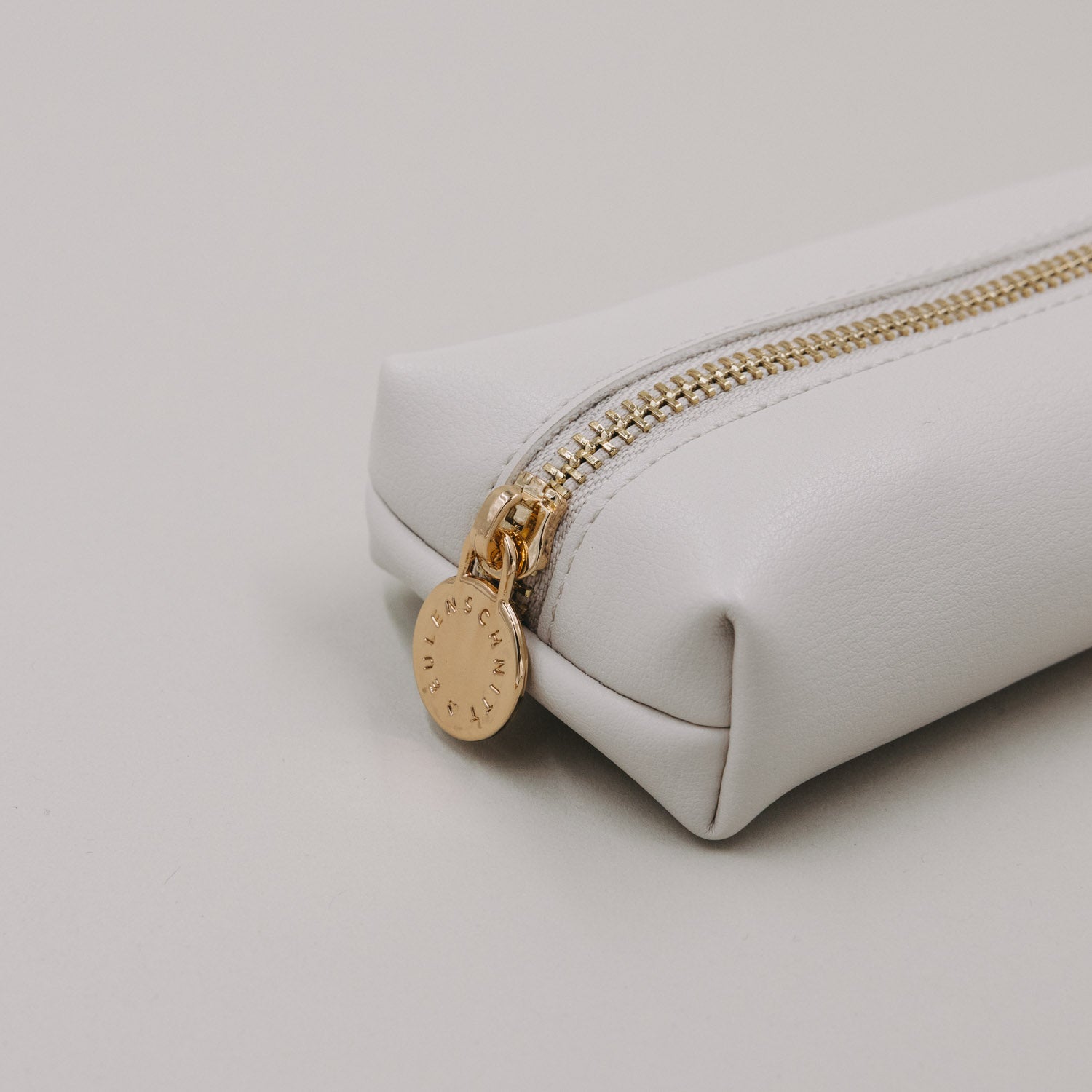 Federtasche "Herz" (Creme)